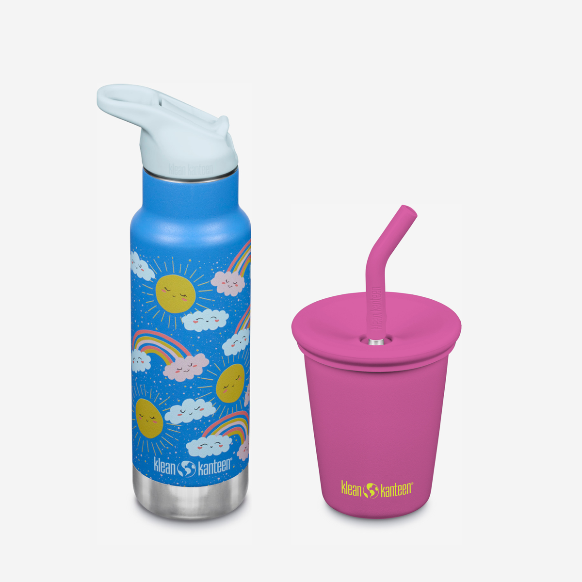 Kid's Sippy Cup and Water Bottle Set